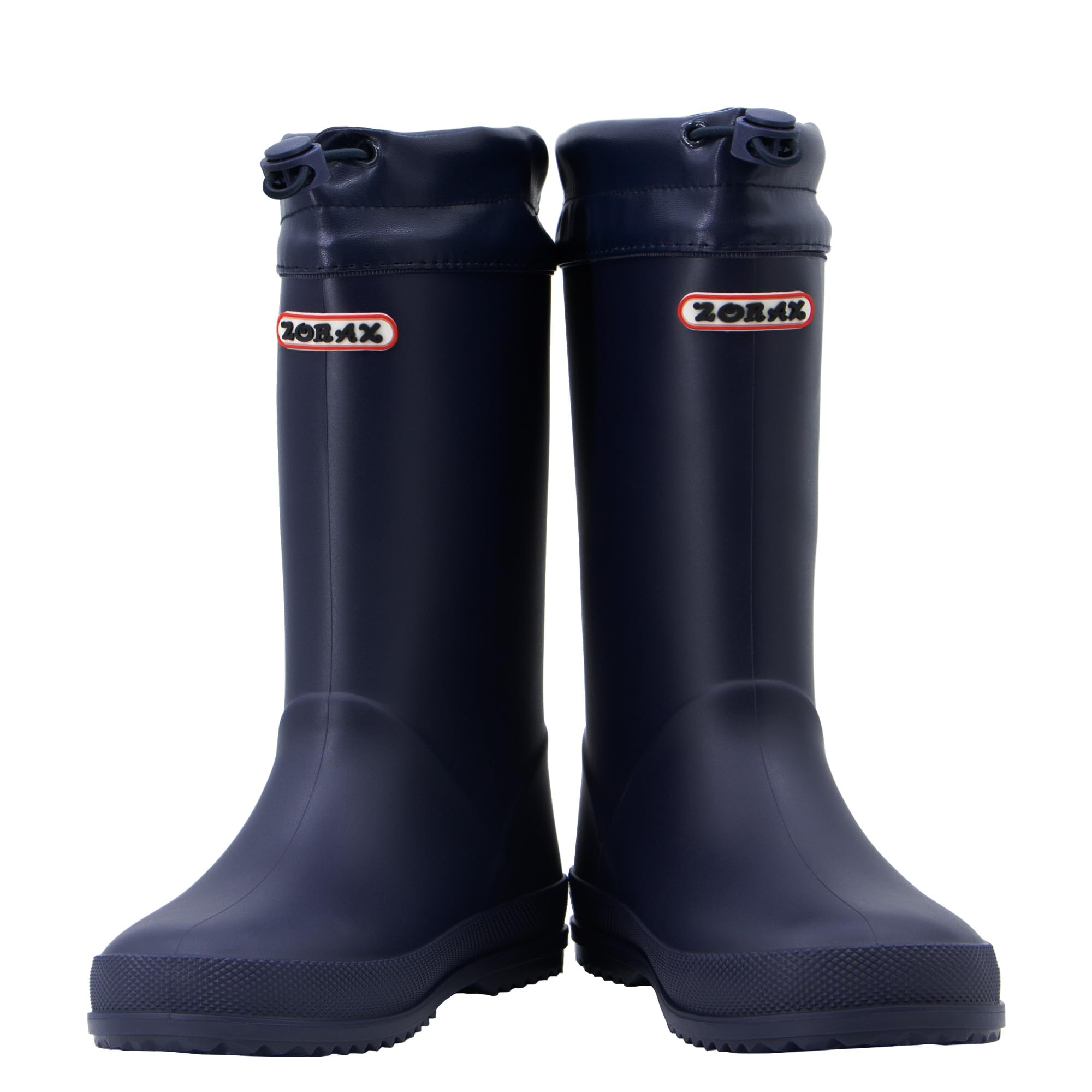 Zorax Stivali di gomma unisex per bambini, con coulisse regolabile