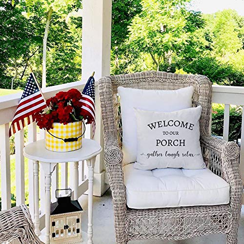 PANDICORN-Country-Farmhouse-Pillow-Covers-18×18-with-Words-Welcome-to-Our-Porch-for-Home-Farmhouse-Decor-Rustic-Black-and-Cream-Welcome-Throw-Pillow-Cases-for-Outdoor-Porch PANDICORN Country Farmhouse Pillow Covers 18×18 with Words Welcome to Our Porch for Home Farmhouse Decor Rustic Black and Cream Welcome Throw Pillow Cases for Outdoor Porch