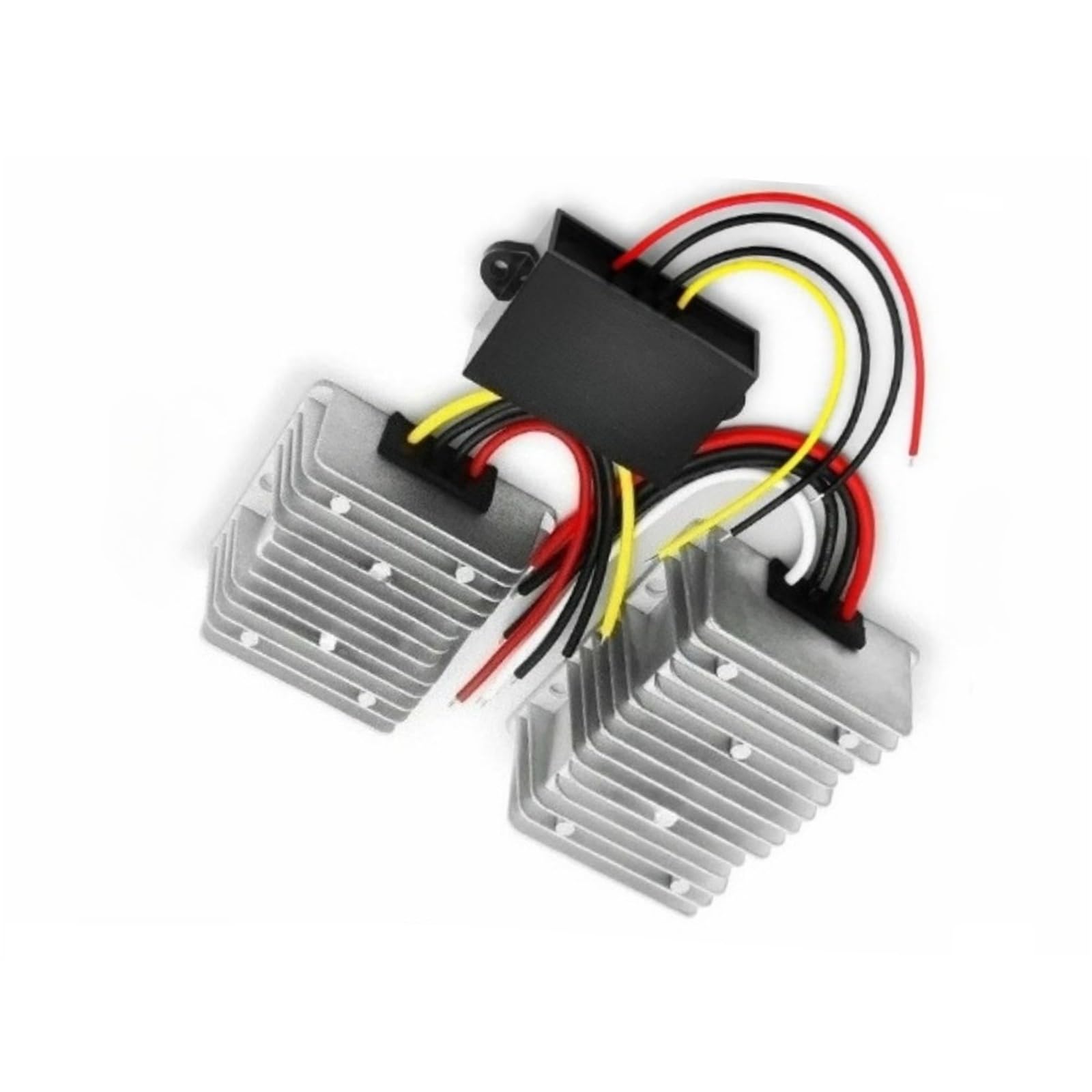 12 V na 13,8 V, 1 A na 30 A, konwerter, regulator napięcia Step-Up, stabilizator, zwiększenie mocy wyjściowej do zasilania w samochodzie (aluminium 15A)