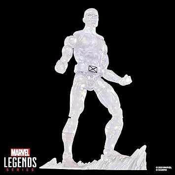 Marvel Legends Serisi Gizli Savaşlar Buz Adam, X-Men Retro Marvel Çizgi Roman Koleksiyonluk 15 cm Kalkanlı Aksiyon Figürü
