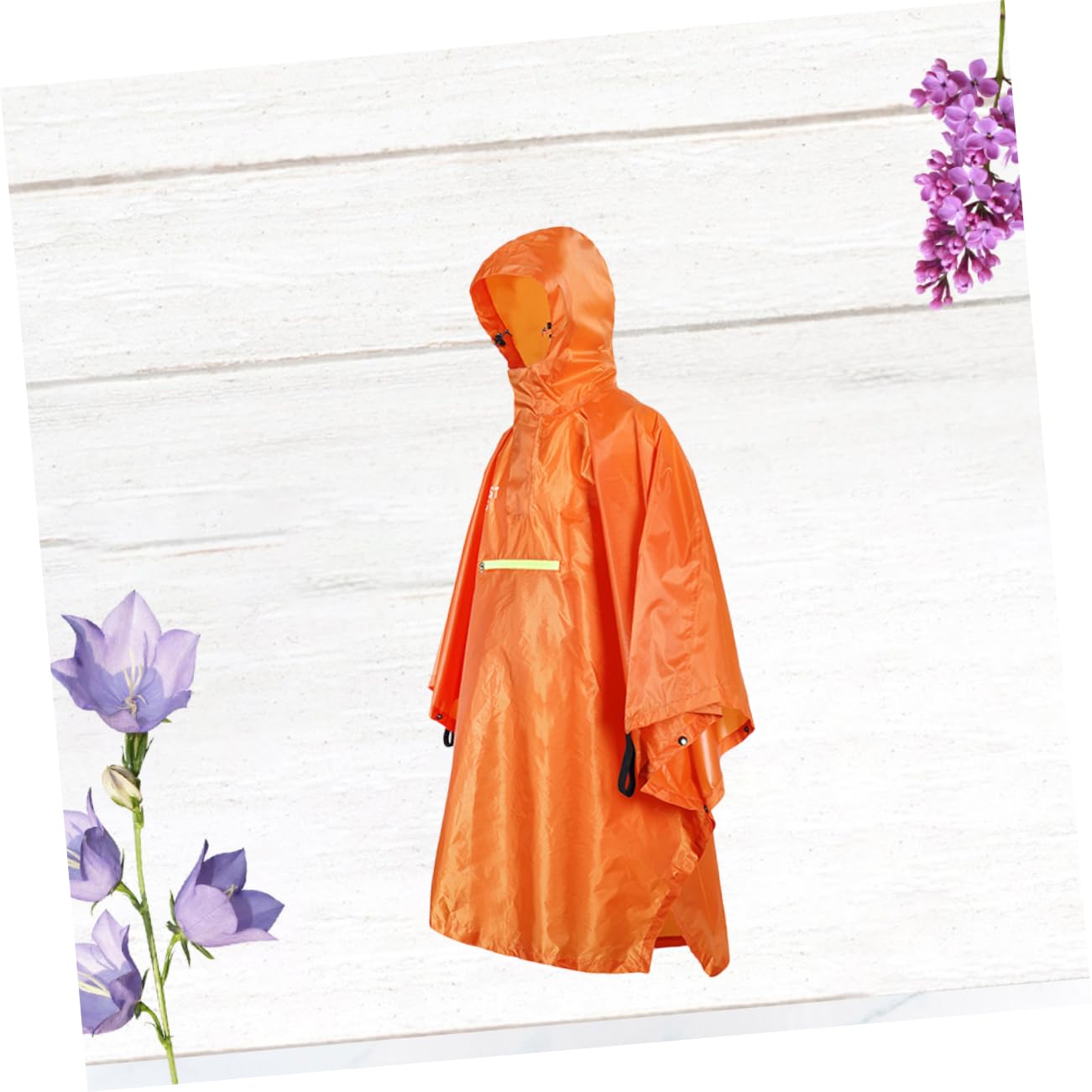 BESPORTBLE Esterno Materiale Resistente Poncho Antipioggia Strisce Luminose Per Coprire Zaino Piccola Per Alpinismo Viaggi e Equitazione