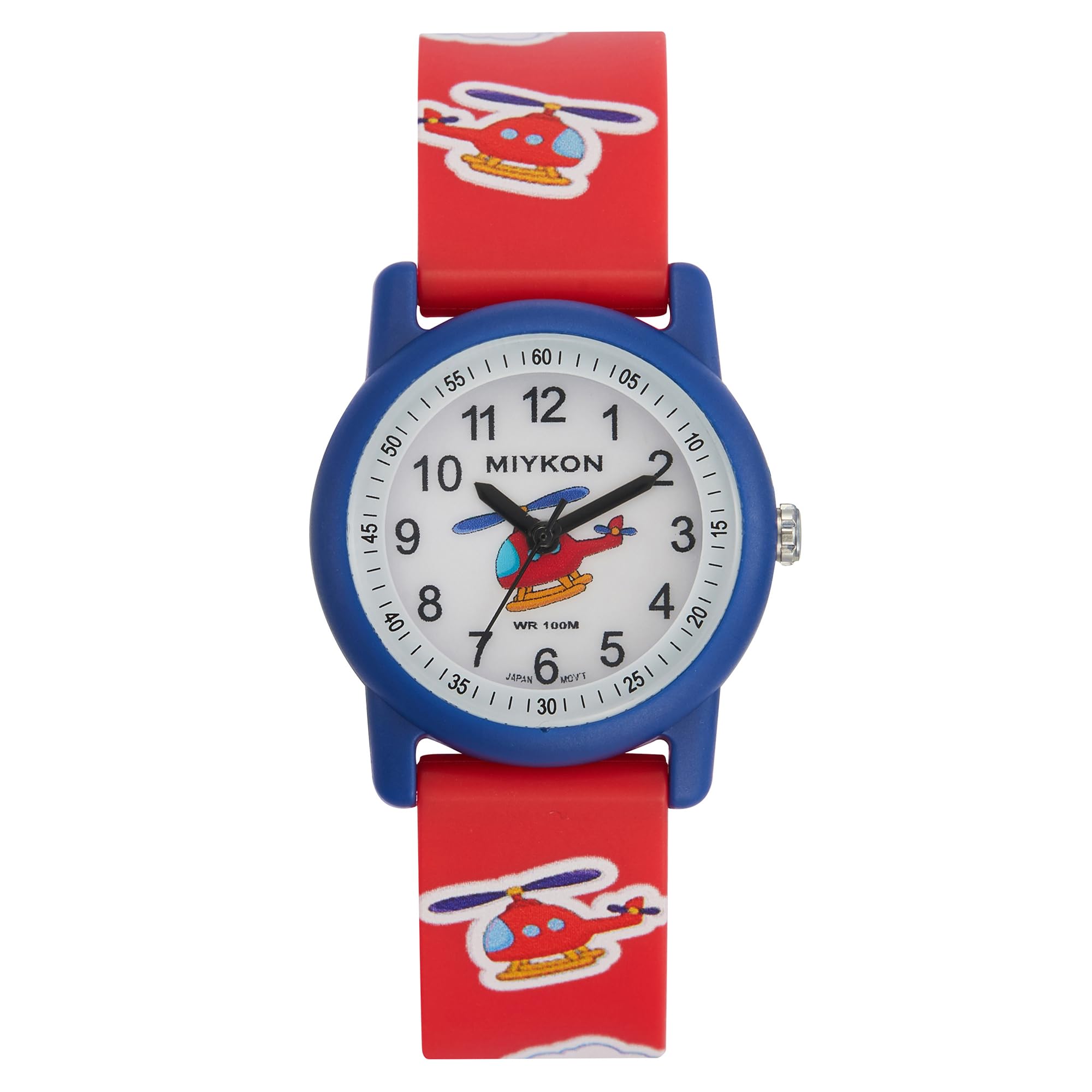 Miykon Kids Analog Watch, Boys &amp; Girls, Easy Reader, Educational, Ages 3-15