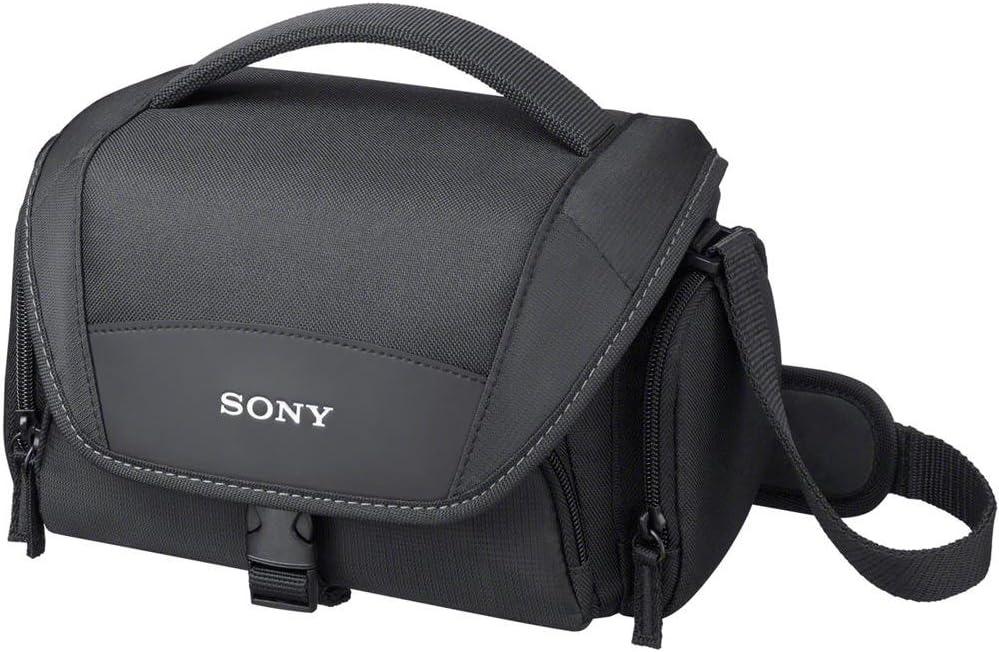LCSU21 Soft Carrying Case for Cyber-Shot and Alpha NEX Cameras (Black)
