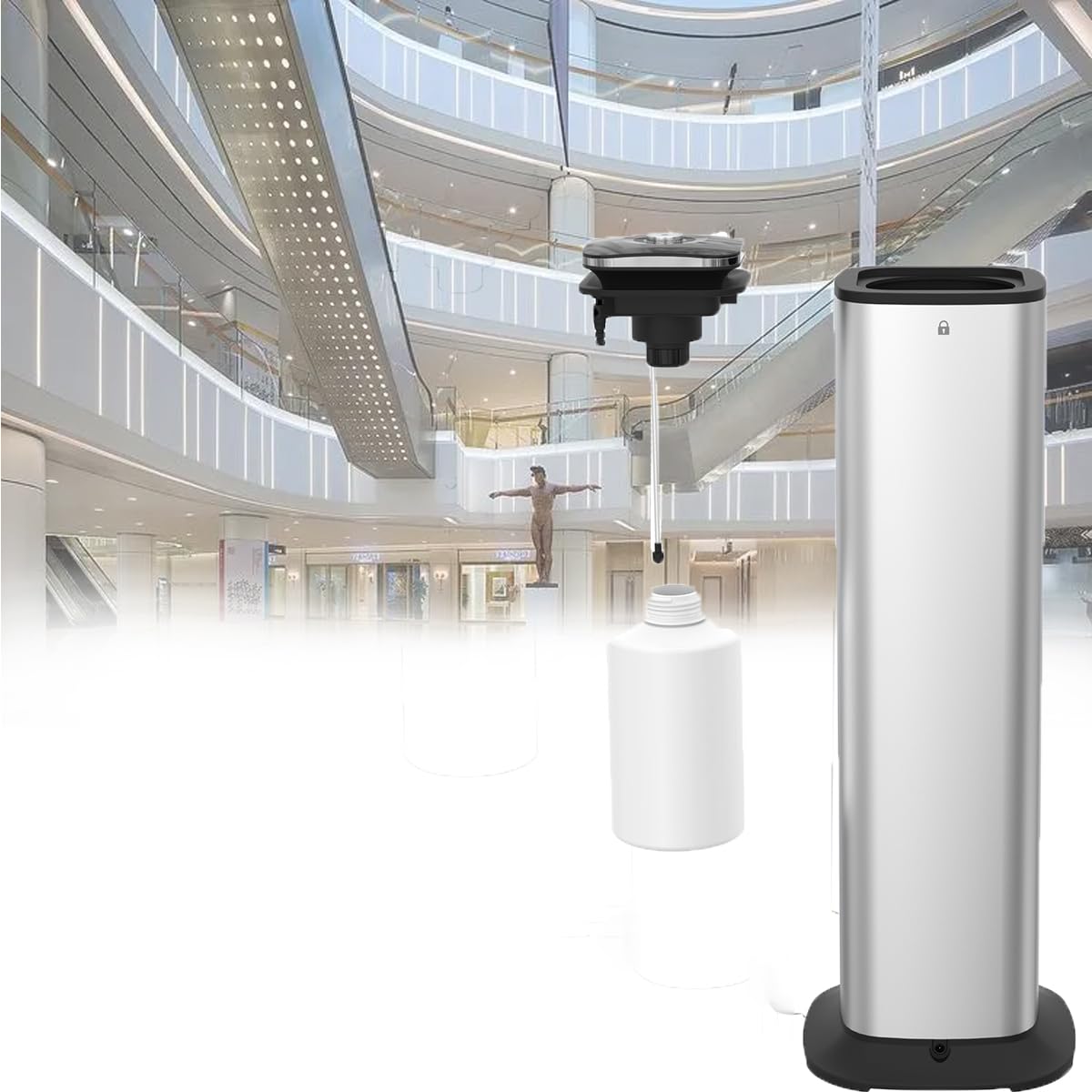 Diffuseur d'huiles essentielles 3000 m³ avec contrôle Bluetooth pour grands espaces