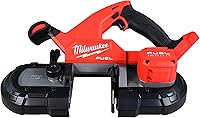 Milwaukee M18 Compact Band Saw - 20% Lighter, Brushless Motor, Fastest Cutting in Class