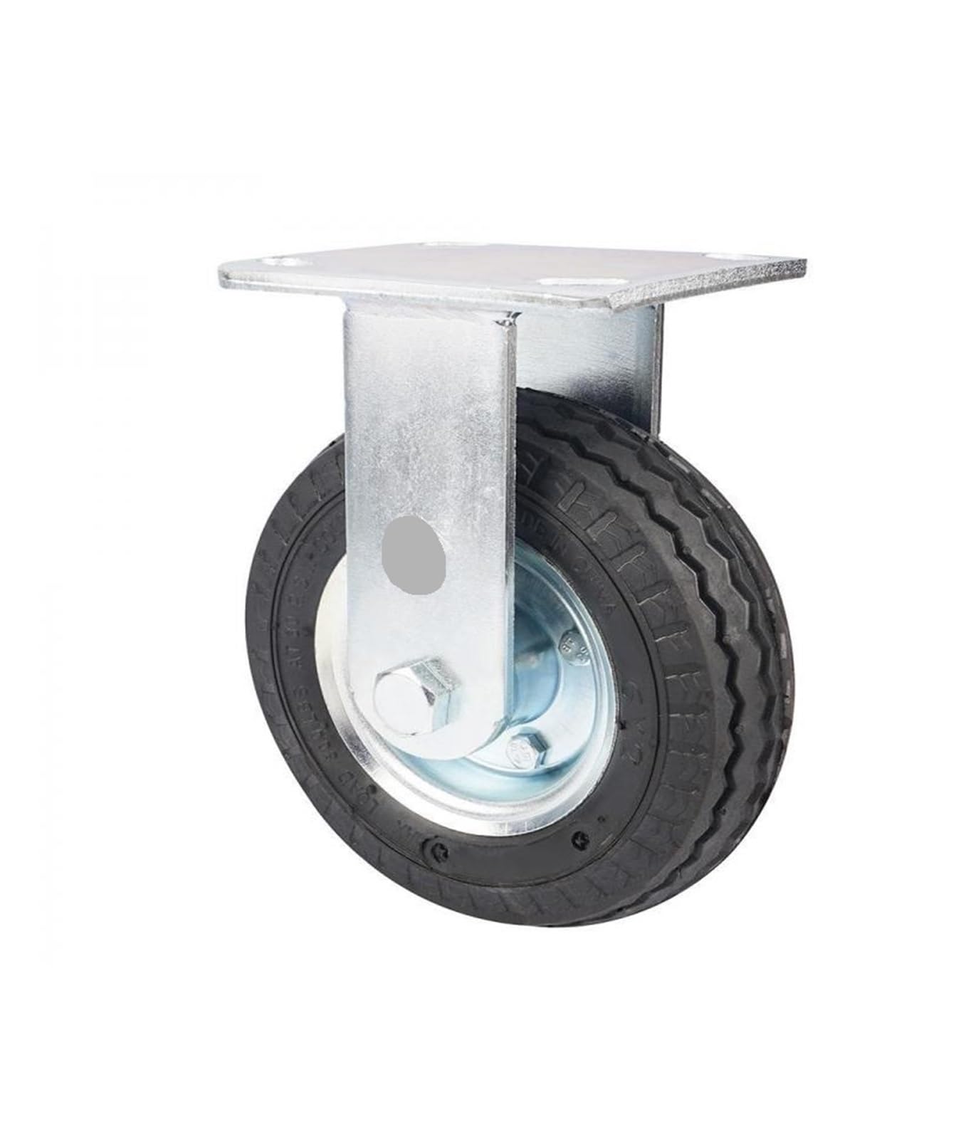 1 Pack Casters Heavy Duty 6 Inch Inflatable Directional Wheels Rubber Air Wear Resistant Hotel Luggage Cart