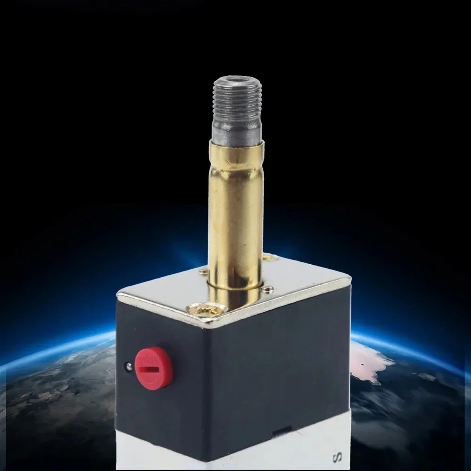 Pneumatyczny blok elektromagnetyczny 12/24 V DC 110/220 V AC, opcja wiele 4V210-08, z kolektorem podstawy tłumika, 2/3/4/6-drożny (AC220V, 2 Row 6mm Fitting)