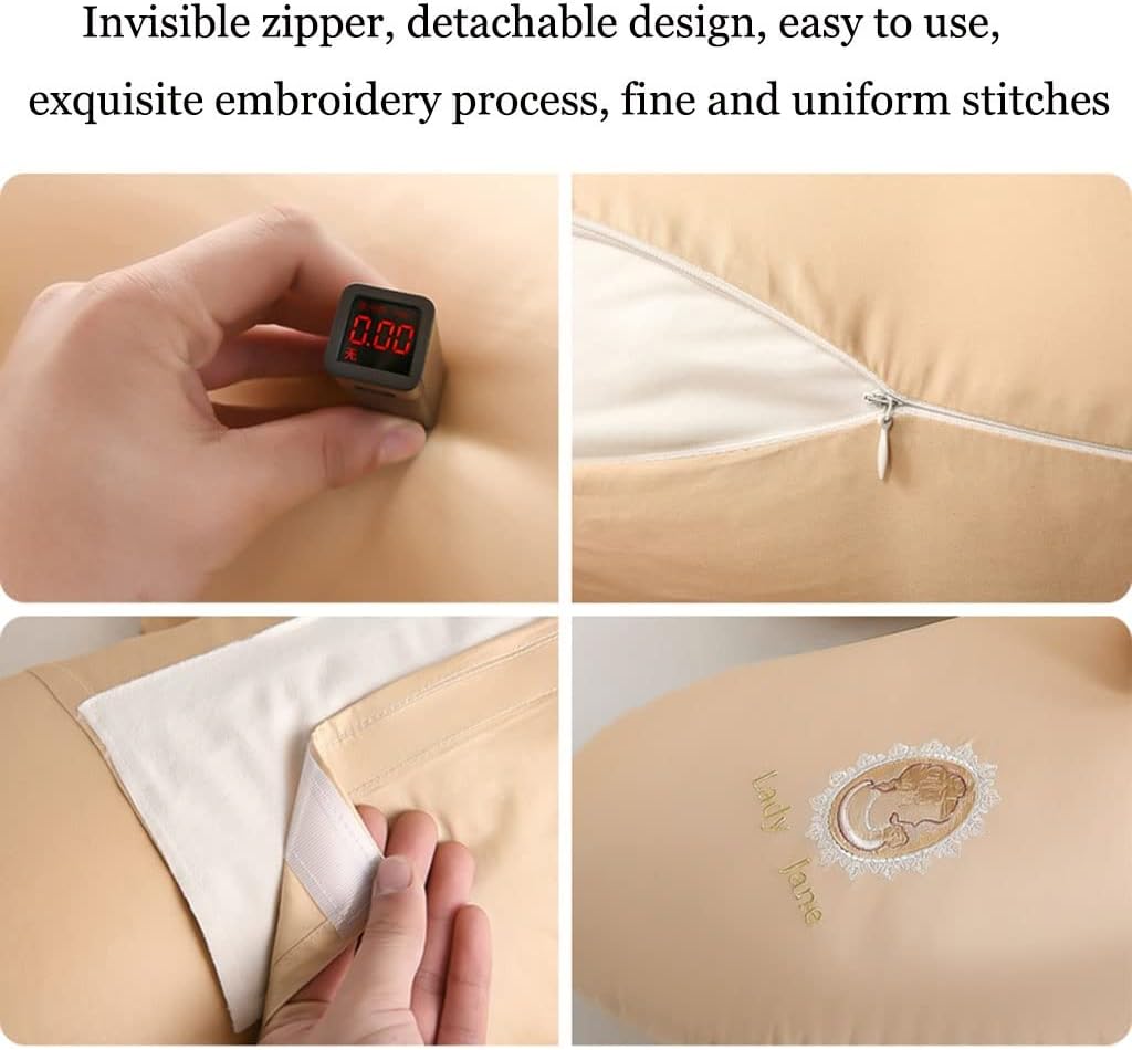 Pregnancy Pillow U-Shaped Full Body Maternity Pillow. with Removable Pillowcase Machine Washable. Provides Back, Hip, Leg and Abdominal Support for Pregnant Women (Color : A3, Size : 185x80cm)