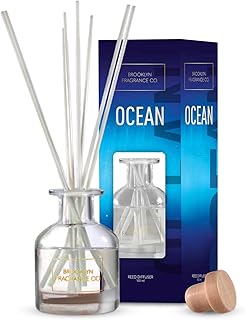 Brooklyn Fragrance Co. Park Slope - Long Lasting Scented Aroma Diffuser – Ocean Air Freshener for Home- Fragrance Diffuser for a Large Room - 100ML