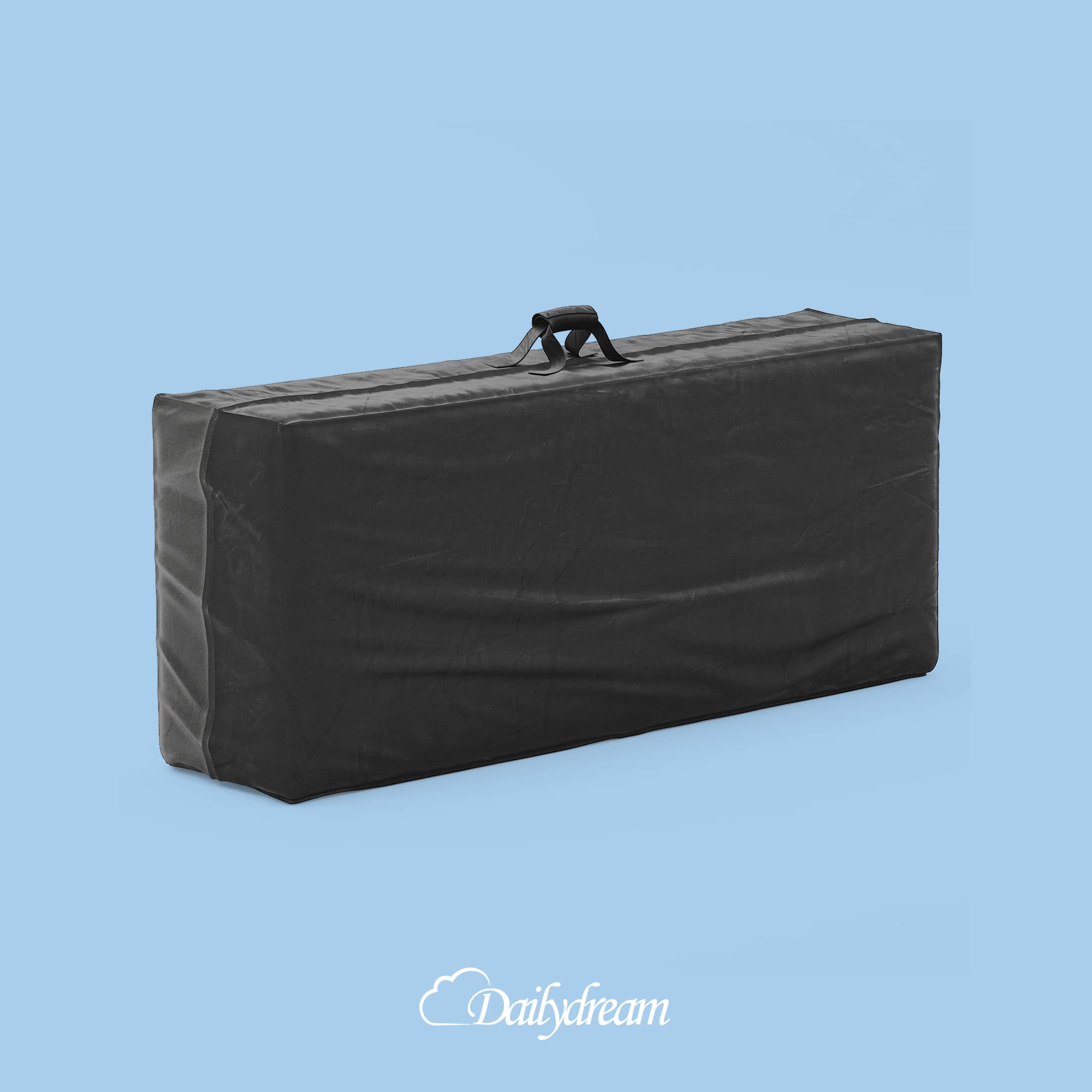 Dailydream Camper Model 1 - Protector de colchón para VW T5, T6, Multivan, California Beach y Caravelle, 115 x 195 x 6,5 cm, Color Gris