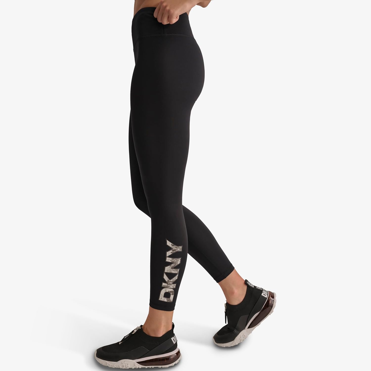 DKNY Womens High Waist Balance Compression Legging - Image 3