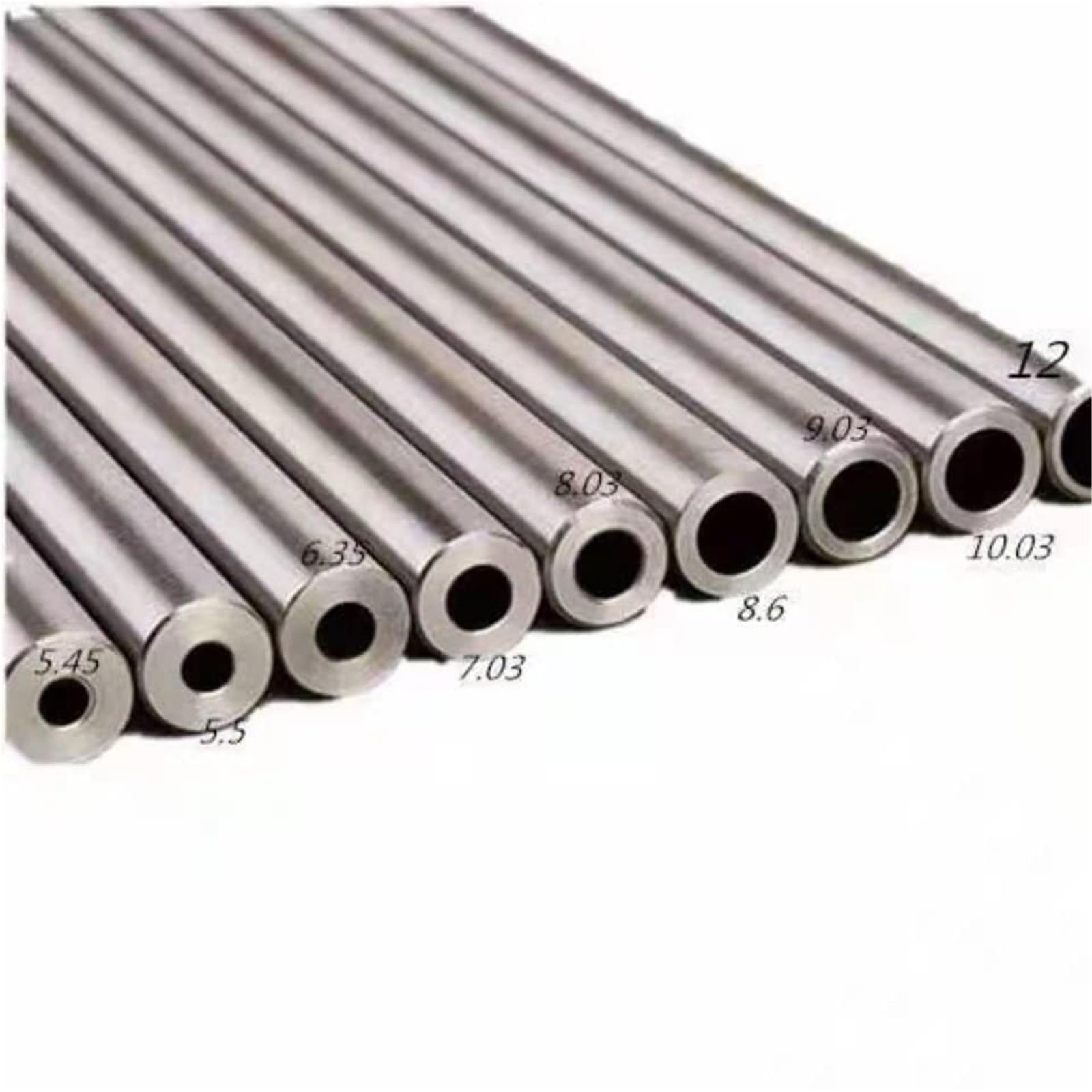 Edelstahlrohr 304, 20 mm nahtloses Rohr aus 42 CrMo-Legierung, explosionsgeschützt, spiegelpoliert, Präzisionshydraulik, 10–59 cm(Od20mmxid9mm,11.5 UK)