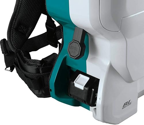 Miniatura 4 de Makita XCV17PG 18V X2 LXT Litio-Ion (36V), aspirador en seco con mochila sin escobillas y con filtro HEPA de 1.6 galones (6.0Ah)