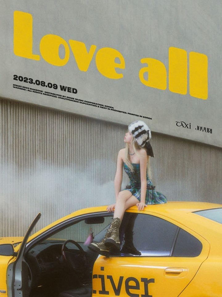 Álbum completo Jo Yuri Love All con tarjeta fotográfica de colección y seguimiento sellado 8