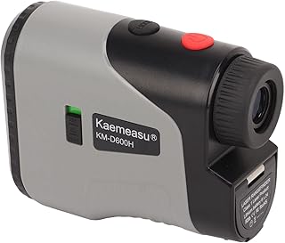 Asixxsix Range Finder Golfing, 656 Yards Portable Golf Rangefinder with Slope Switch 6.5X Magnification USB RechargeableLaser Golf Rangefinder High Precision Golf Gifts Accessories for Men