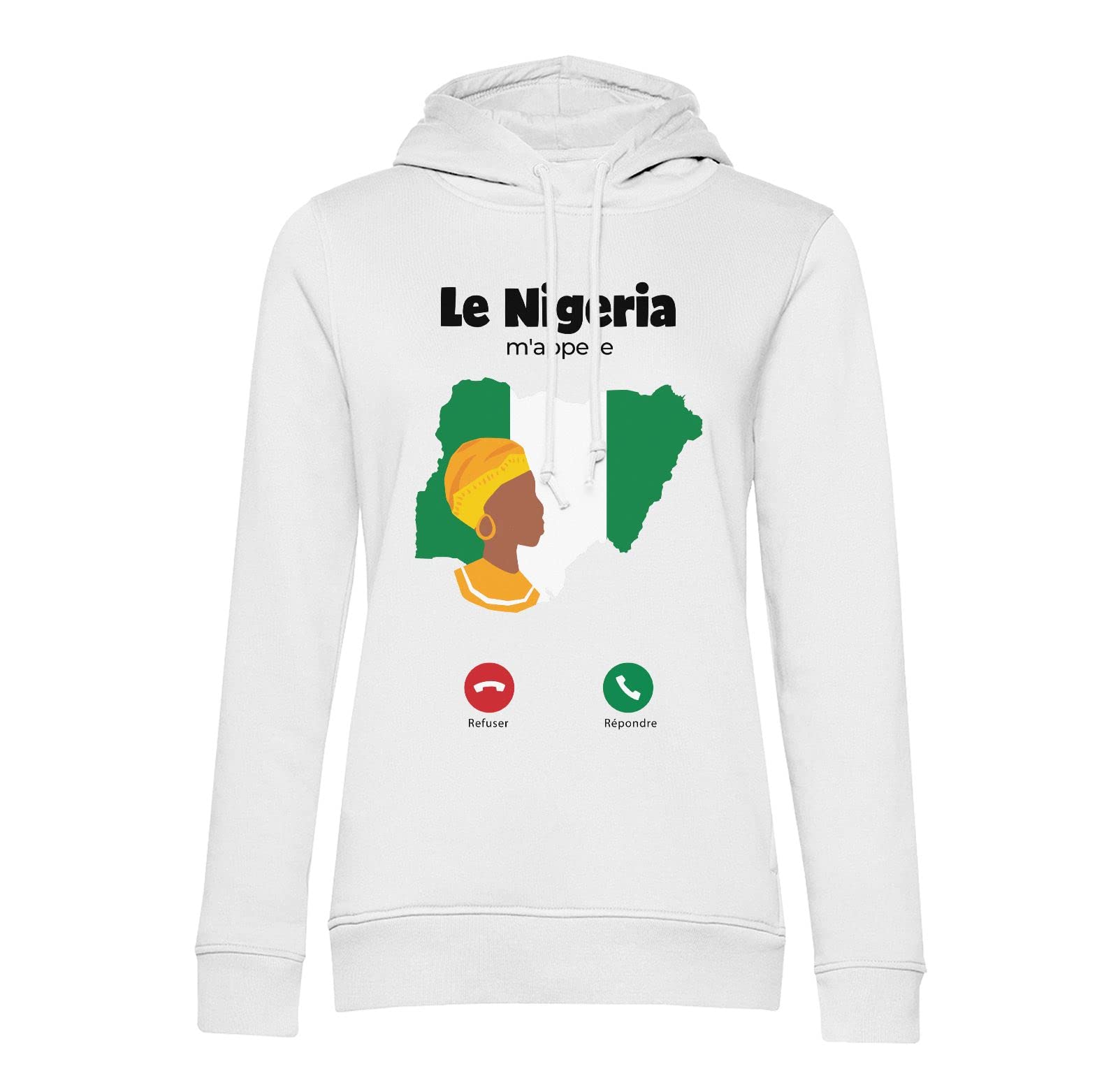 Sweat à capuche Nigeria pull chaud pour afficher votre fierté - 2