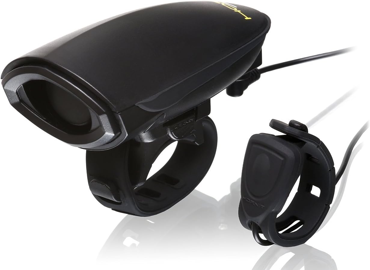 Hornit dB140 Bike Horn, Upgraded V3 Model, World's Loudest Bike Horn for Increased Rider Safety, Remote Trigger and Upgraded Mouning System Included (dB140)