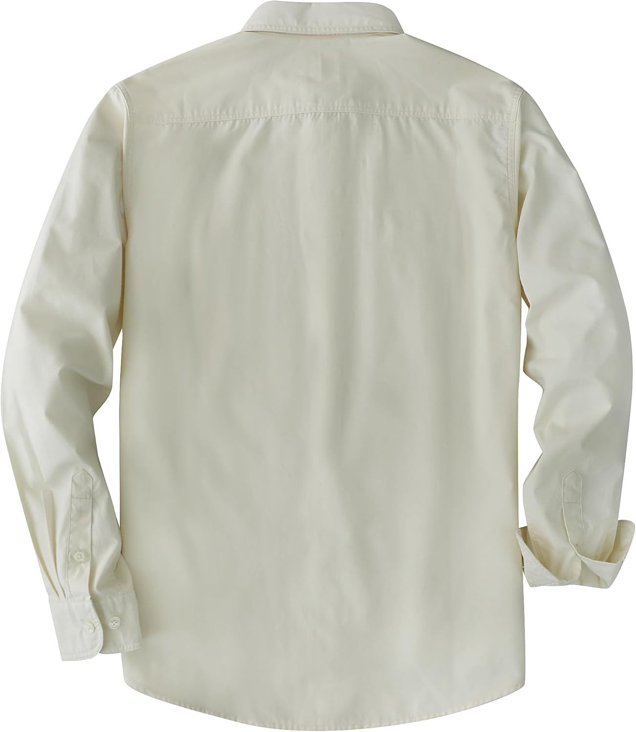 Dubinik® Mens Long Sleeve Button Down Shirts Casual Plaid Shirt with Practical Double Pockets Comfortable and Soft - Image 2