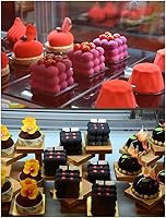 Vista 4 de OCPO Molde de silicona para hornear mousse pastel postre para caramelo chocolate trufa pudín pastelería jalea helado molde