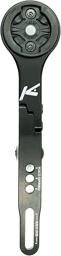 Miniatura 2 de K-Edge  Sistema de manillar integrado XXL Soporte para computadora de bicicleta  para dispositivos GPS Garmin  Combo  Negro