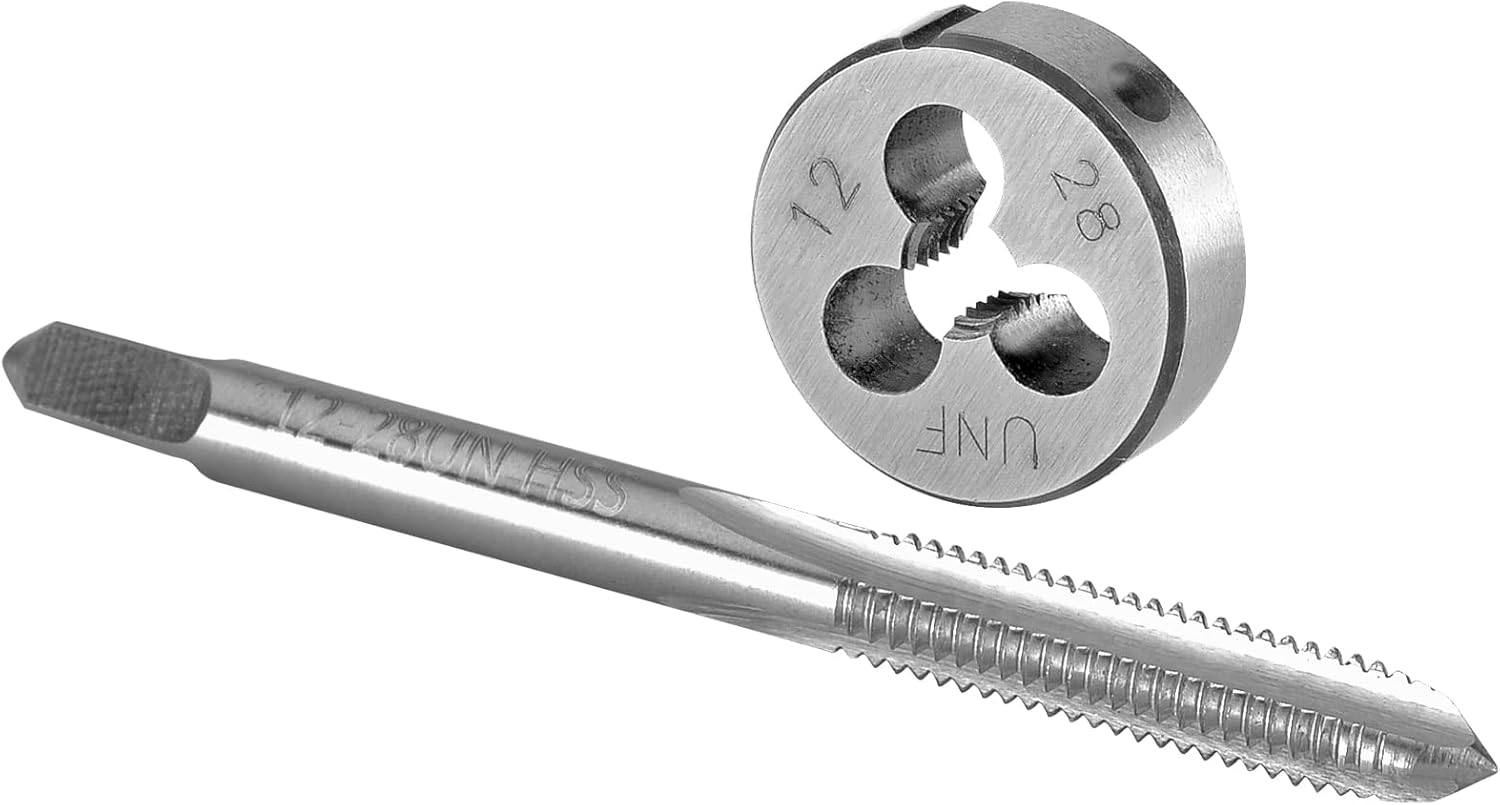 Jeu De 3 Tarauds à Main En Pouce 1/4 UNF 28 HSS - Taraud, filière en