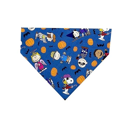 Dog Bandana, Halloween Dog scarf, Dog costume bandana, slip over the collar dog bandana (Small)