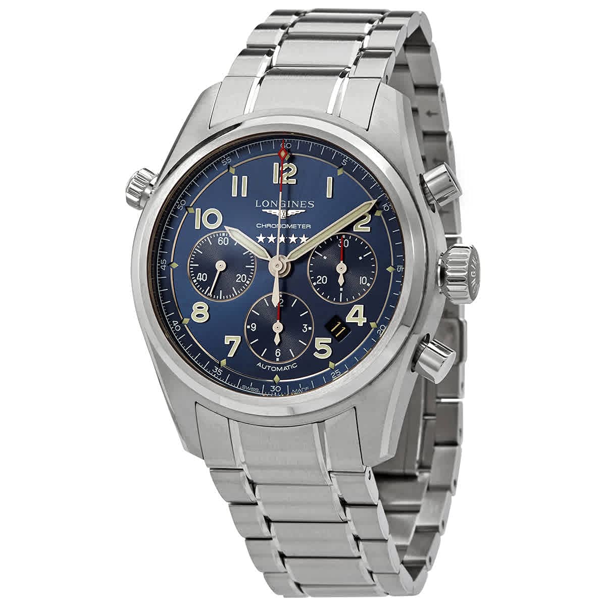 Longines Spirit Chronograph Automatic Watch