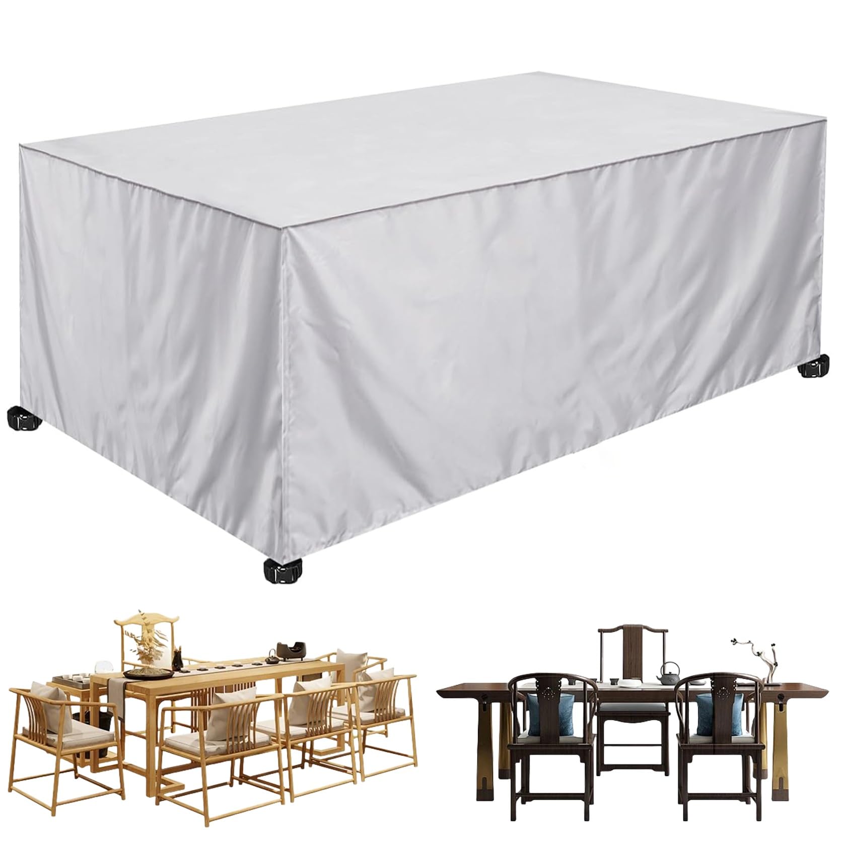 Housse UV Housse Protection Canapé Jardin 2 Places - Imperméable UV Et Gel Pour Mobilier Extérieur Housse Anti-UV Anti-pluie