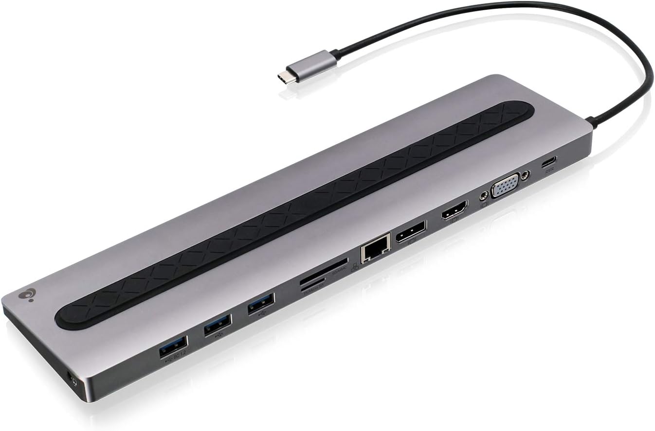 IOGEAR Dock Pro 100 USB-C 4K Ultra-Slim Station (GUD3C02B)