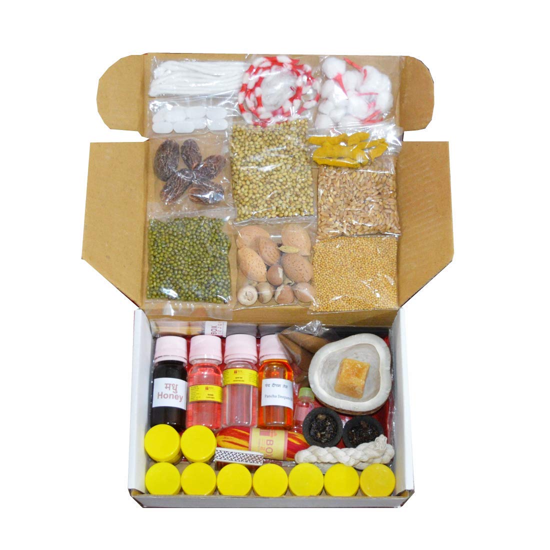 Box2Joy Ganesh Chaturthi Puja Kit 2026, 40 Items Complete Samagri 3