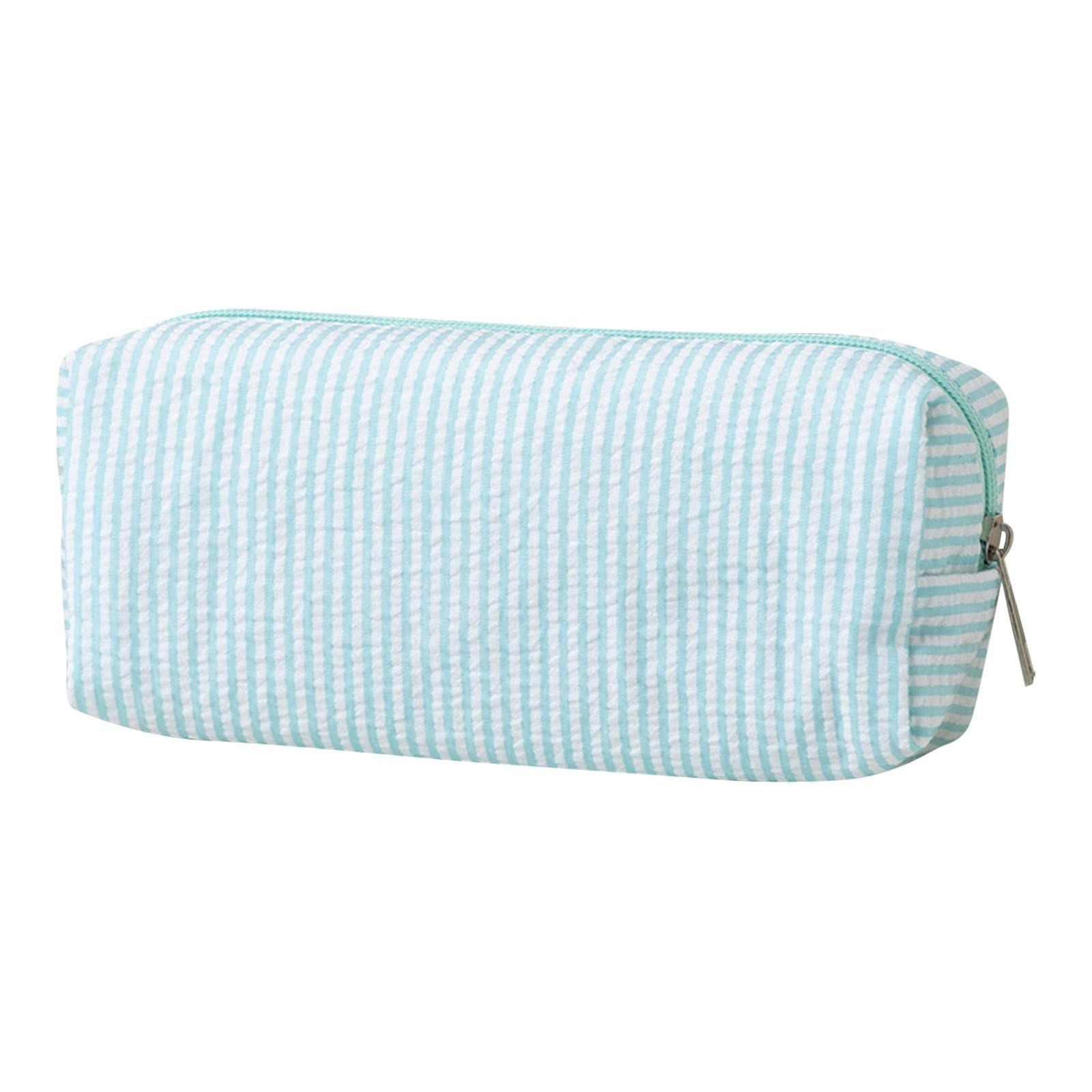 Polka Dot Pencil Case, Cute Pencil Case, Multi Compartment Pencilcases (Sky Blue)