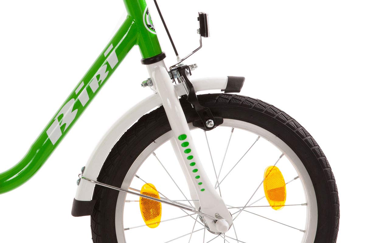 bibi kinderfahrrad Bachtenkirch Children's Bicycle 16 Inches Green / White Sports & Outdoors Variants:UcityS Black Gearing - Finanzkennzahl einfach Product Type_All-Road Bike