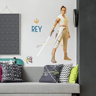RoomMates Star Wars Episode IX Rey Giant Peel and Stick Wall Decals by RoomMates, RMK4088GM