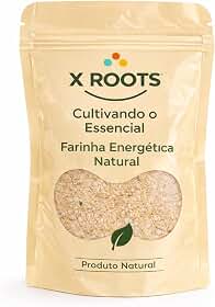 Farinha Energética Natural X Roots 500gr – Mix Nutritivo com Grãos e Sementes | Fonte de Energia, Fibras e Nutrientes, 100% Natural