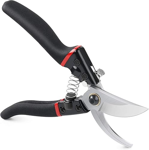 Tijeras de podar Cortador de jardín, Tijeras de podar afiladas de acero inoxidable, Tijeras de poda de poda de derivación profesional