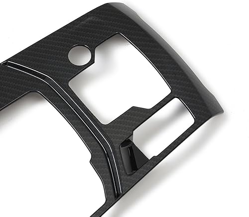 Miniatura 4 de Kadore Cubierta de panel de caja de cambios interior estilo fibra de carbono para Mazda CX-5 CX5 2017-2021 2022 2023 transmisión automática de