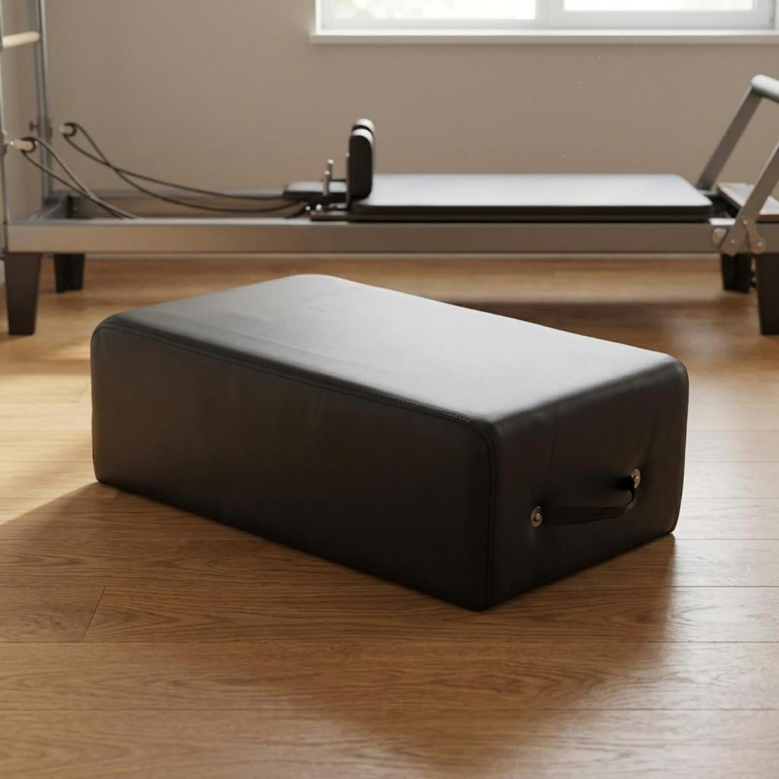 TISHITA Piattaforma Pilates Allenamento Blocco Esercizi Supporto Stabilità Forma Rettangolare Spigoli Arrotondati Facilmente Trasportabile Adatta per Lezioni Guidate Personal Fitness