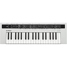 Yamaha Portable Analog Modeling Synthesizer, Mobile 37-Key Mini Keyboard with Premium Feel, Big Sound/Small Size, White, reface CS