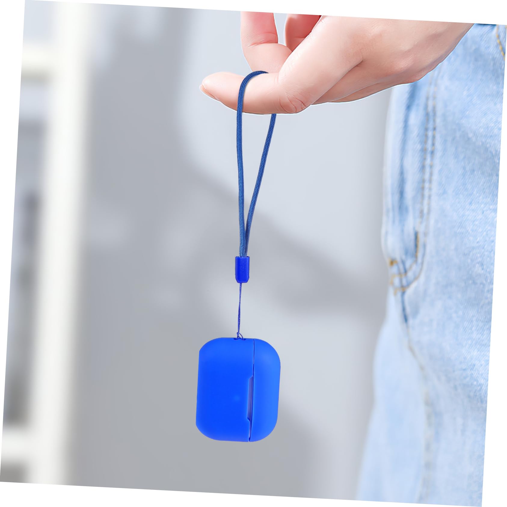 DOITOOL 5stücke Earbuds Silikonhülle Mit Anti-Lost Lanyard Schutzhülle Für Tragbares Design Kratzfest Kompatibel Mit Für Unterwegs