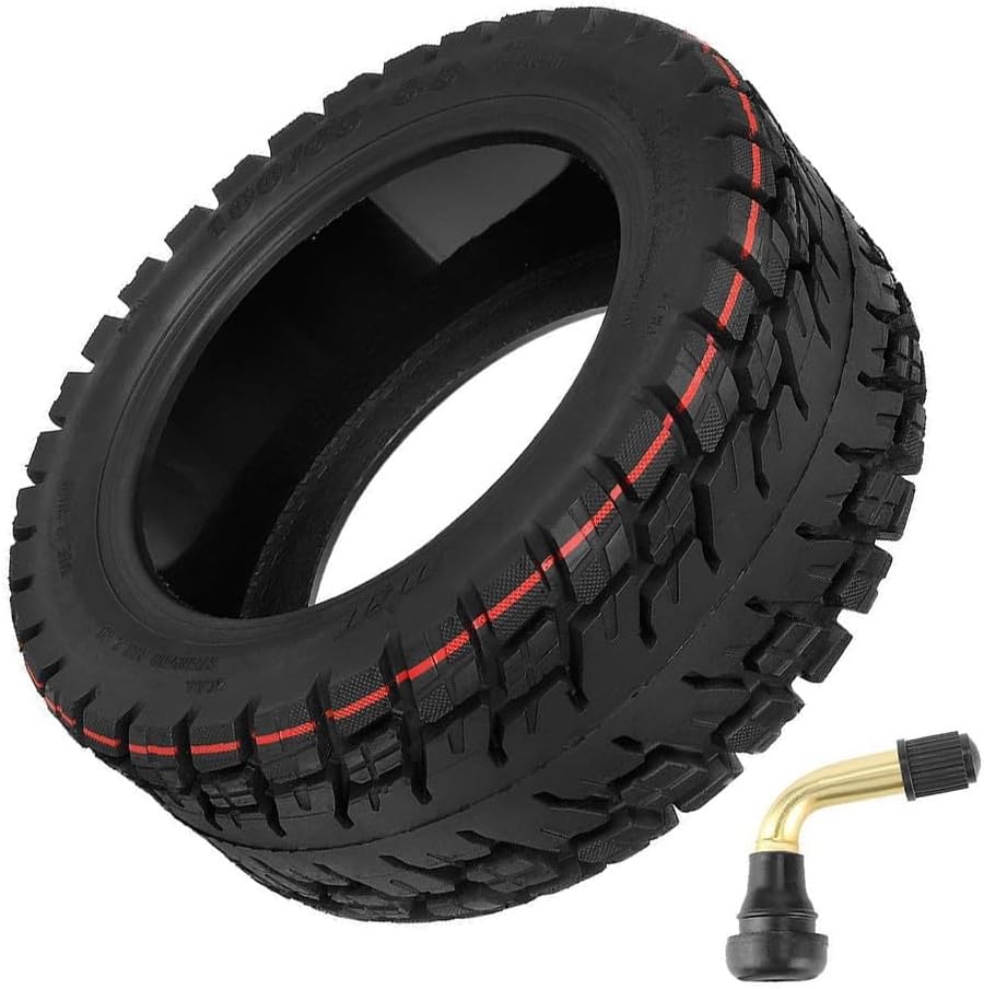 Electric Scooter Tire, 100/65-6.5,90/65-6.5 Tubeless Tyre Front Rear Scooter Wheels Replacement Tire for 11in Electric Scooter