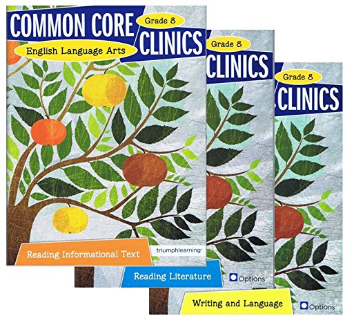 Skills Coach English Lanugage Arts Writing and Language + Reading Literature + Reading Informational Text SET Grade 8