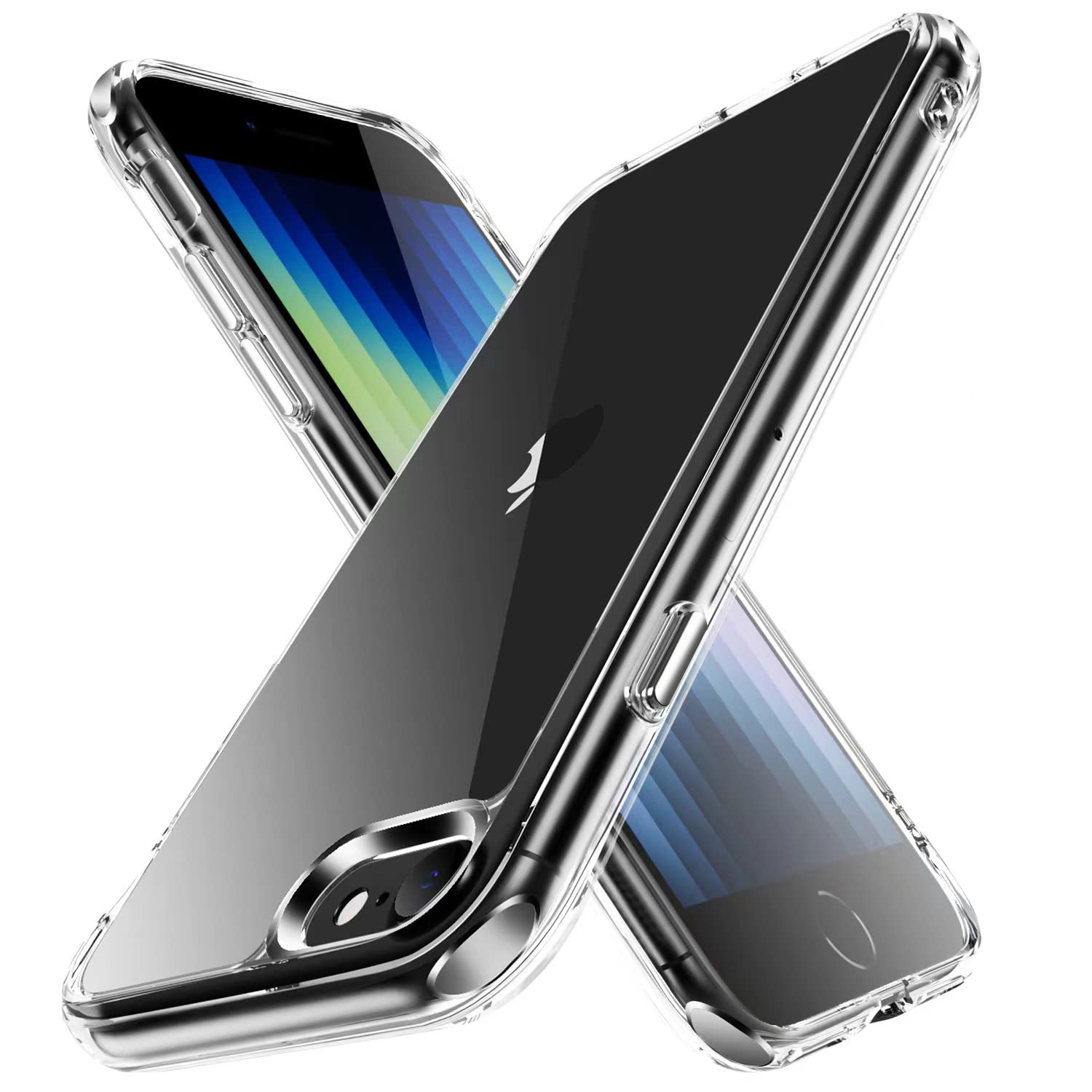 iPhone 8 本体 128GB クリアケース、スクリーンフィルム付き iPhone 8 本体 128GB クリアケース、スクリーンフィルム付き