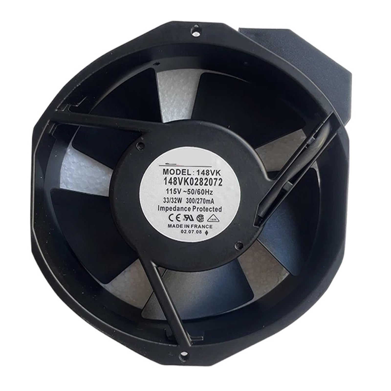 YMUGUEGH 148VK0282072 172x38mm fan 17238 115V 32w cooling fan