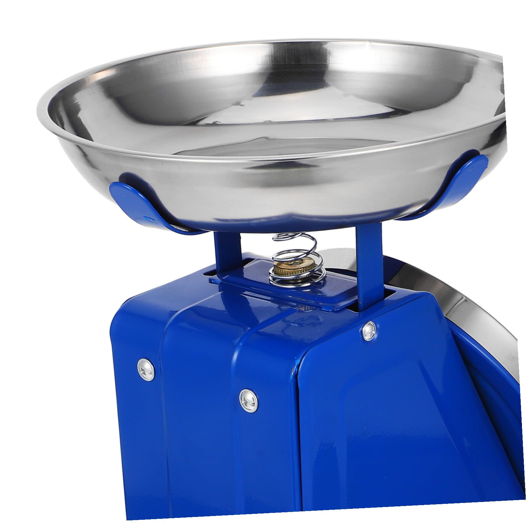 Báscula de Cocina Mecánica Vintage y Dial Grande Fácil de Leer con Capacidad de 10kg, Plato Desmontable para Preparación de Comidas