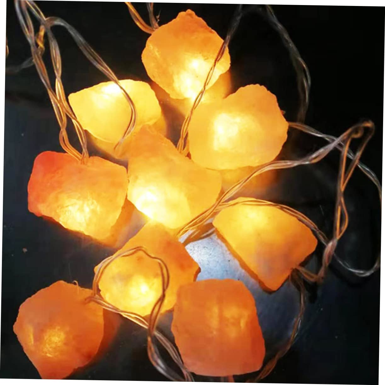 Cadena LED de Luces USB de Lámpara de Sal Decorativas 10