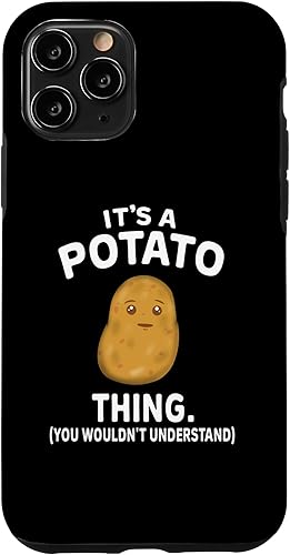 Vista 76 de Funda para iPhone 11 Kawaii Potato It's A Potato Thing Funny Potatoes