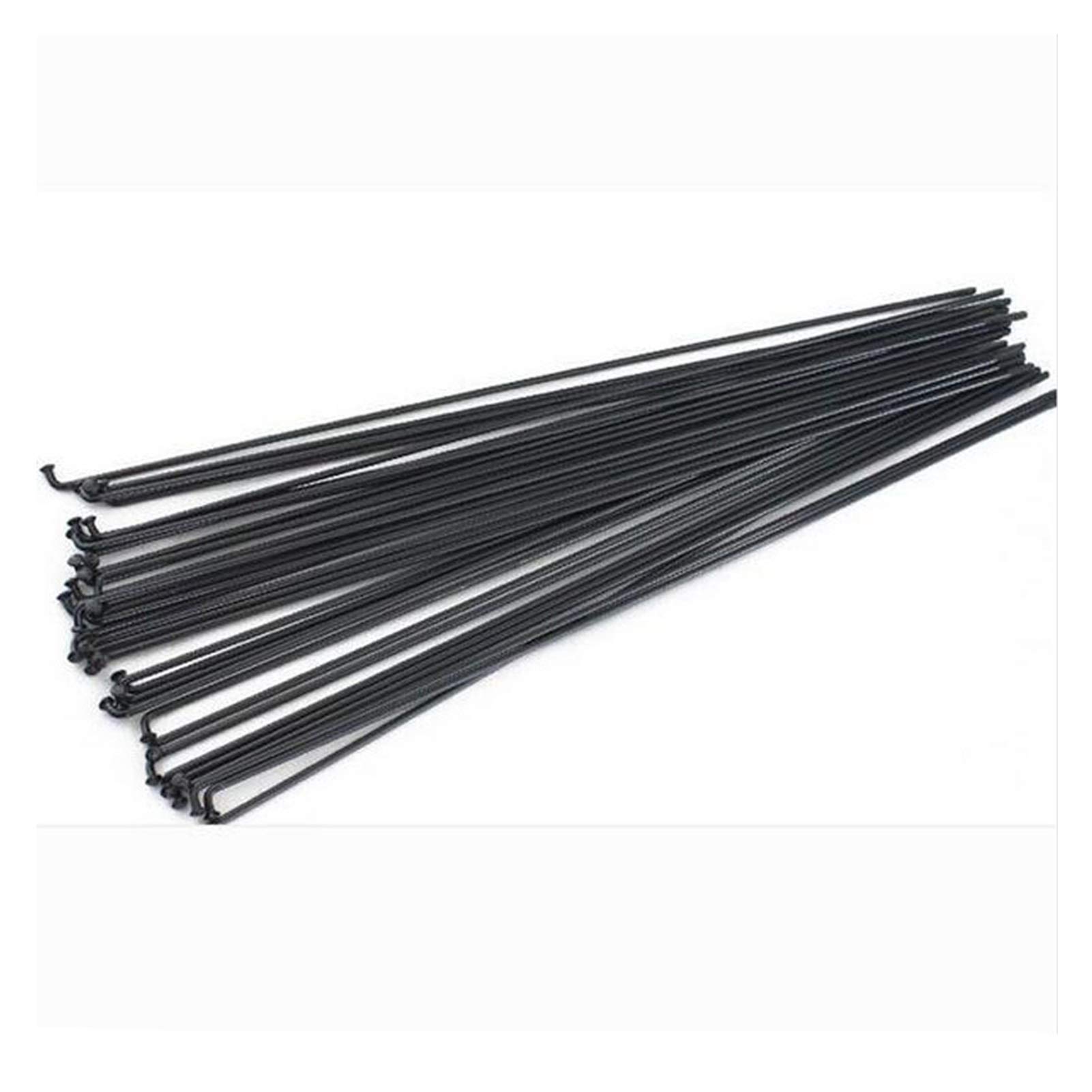 12 Raggi MTB/Bici Da Strada In Acciaio Inox 290mm 14G Con Nippli 14mm - Argento - 2
