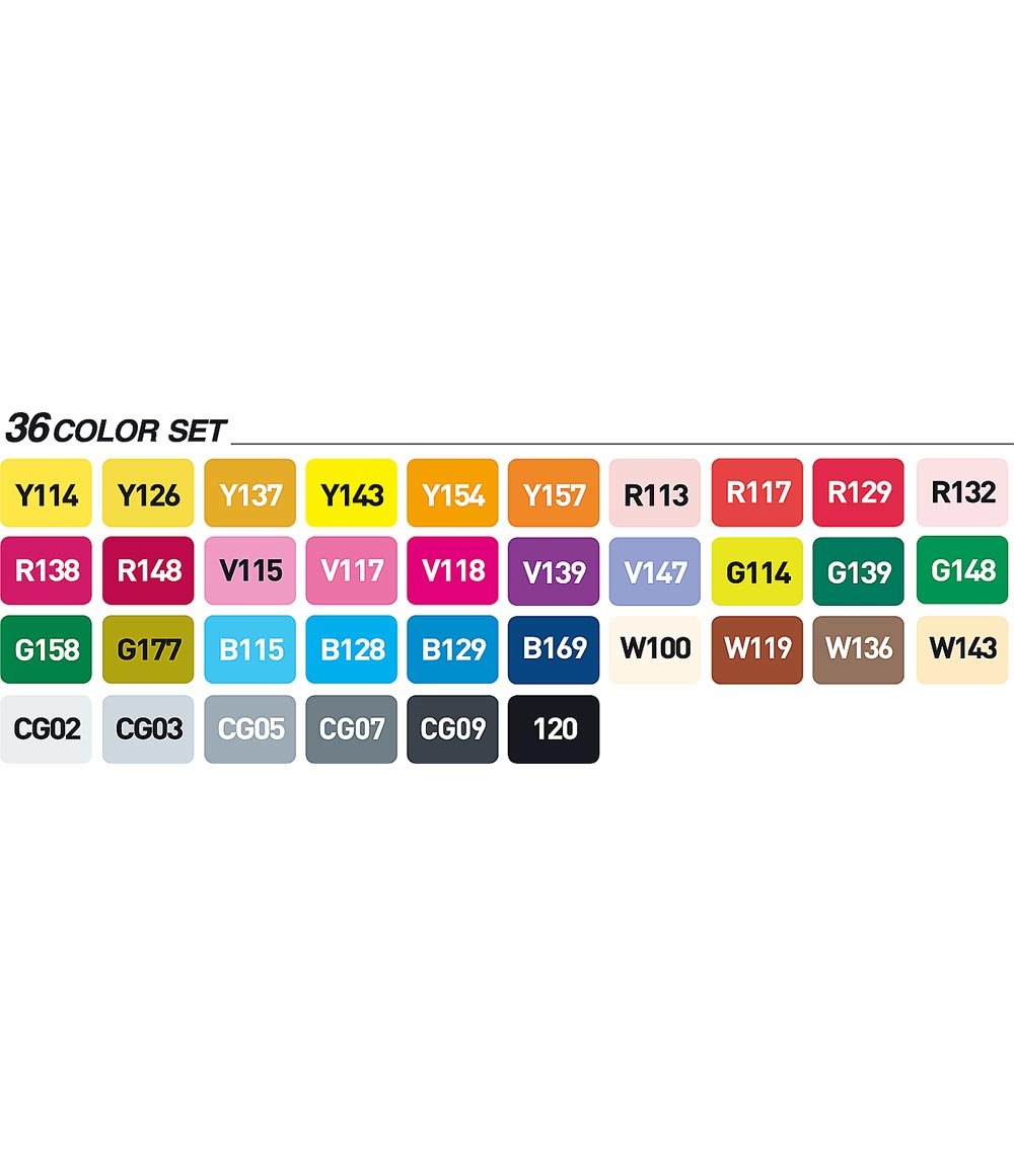 Alpha Design EF Textmarker-Set, 12 Stück, Grau
