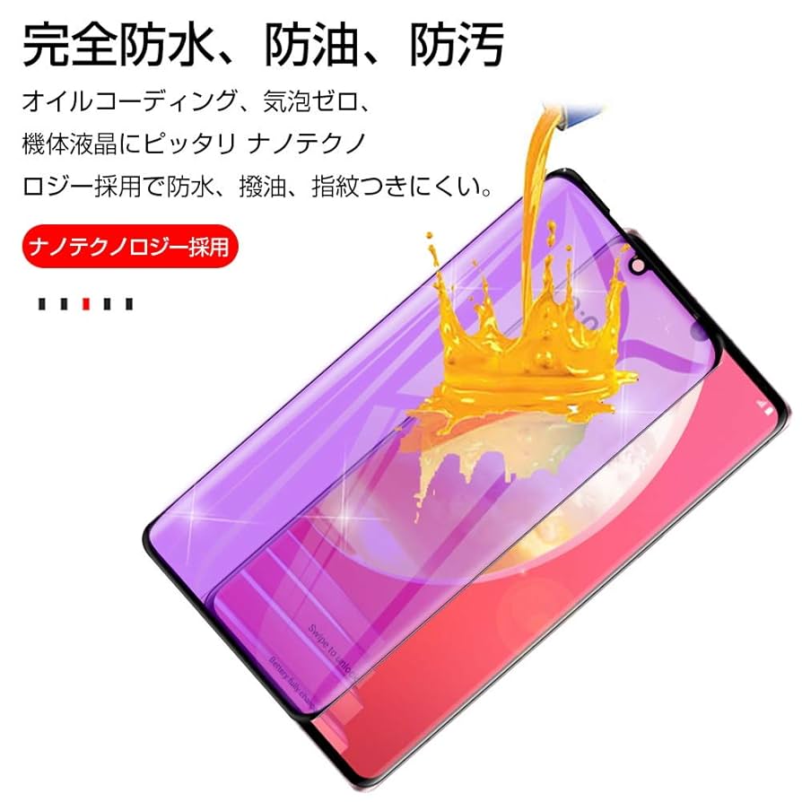 Amazon | SLuB LG Velvet L-52A フィルム ブルーライトカット LG