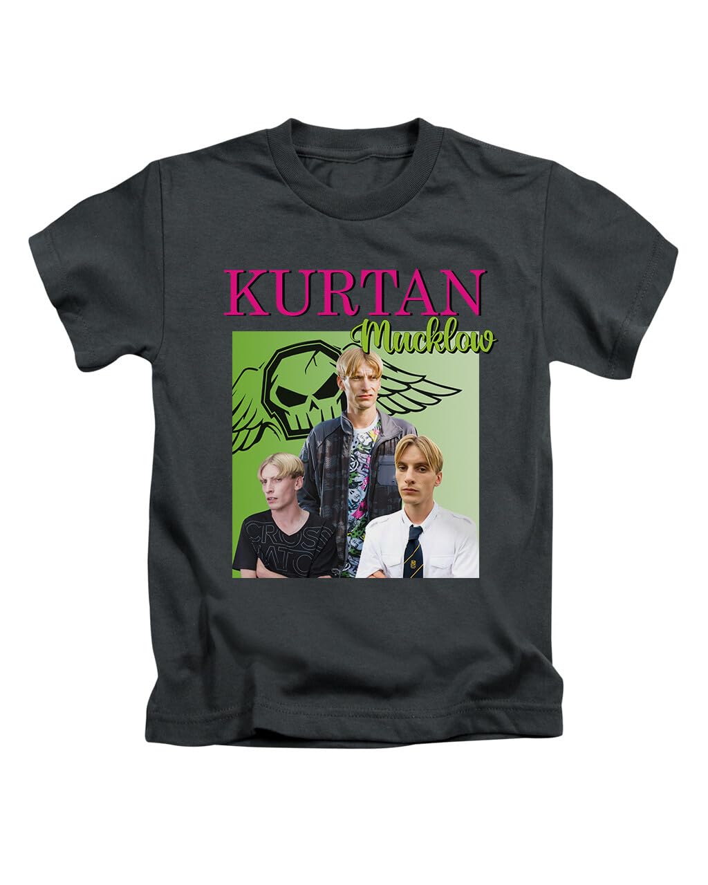 New Spirit Original Unisex Black Kurtan Mucklow Meme Trending Tee T-Shirt Funny T Shirt Top